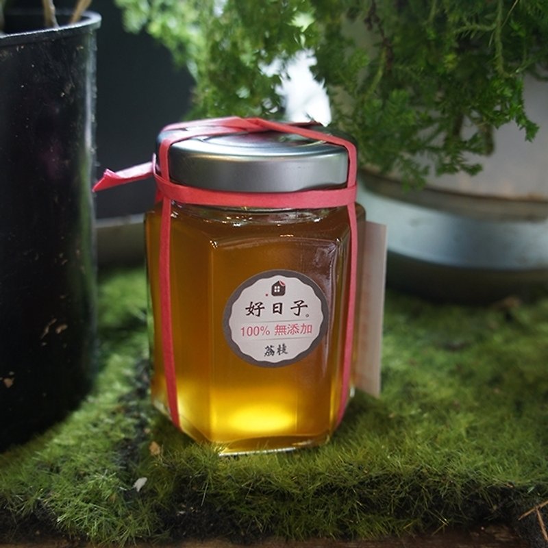 Good day) a glass of honey water: 100% natural honey_Litchi - Honey & Brown Sugar - Fresh Ingredients Orange
