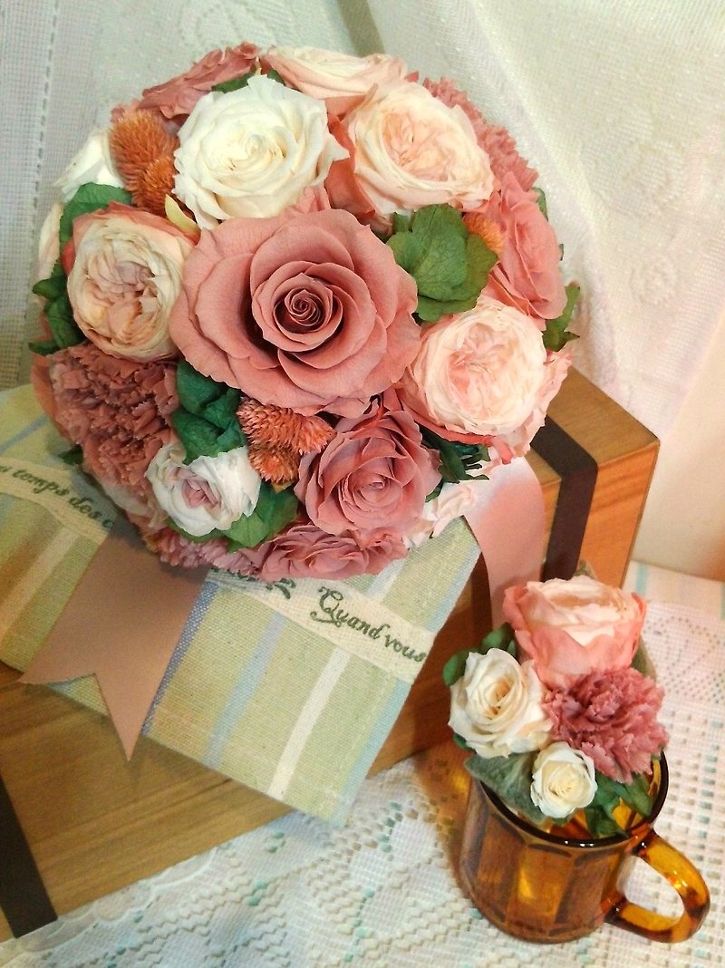 l Eternity. Promise the big bouquet l*Wedding*No withered flowers. Stellar flowers.*Love*Lover - ตกแต่งต้นไม้ - พืช/ดอกไม้ 