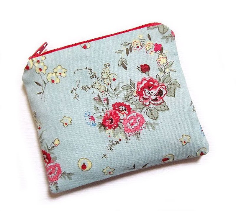 ジッパーバッグ/財布/携帯電話のセットクラシックローズ - コインケース・小銭入れ - その他の素材 