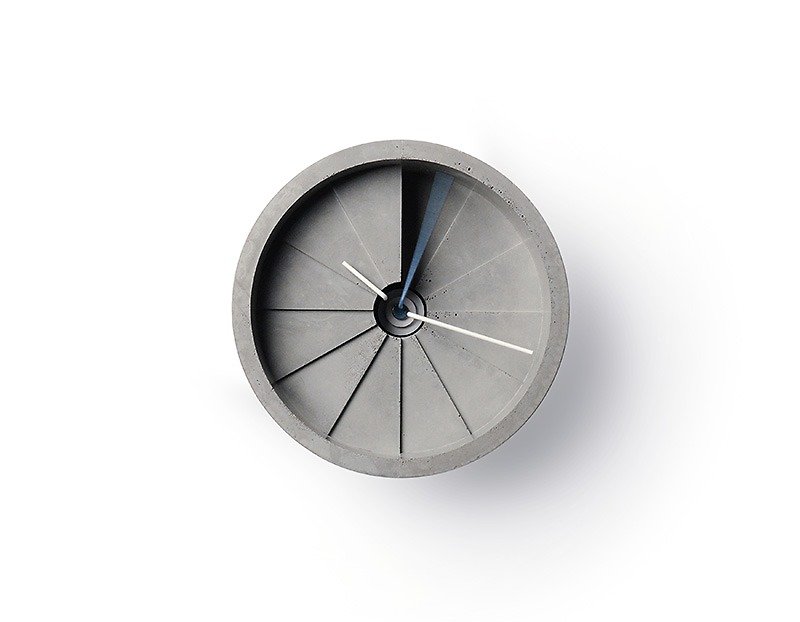 22DesignStudio_ cement clock - Clocks - Cement Gray