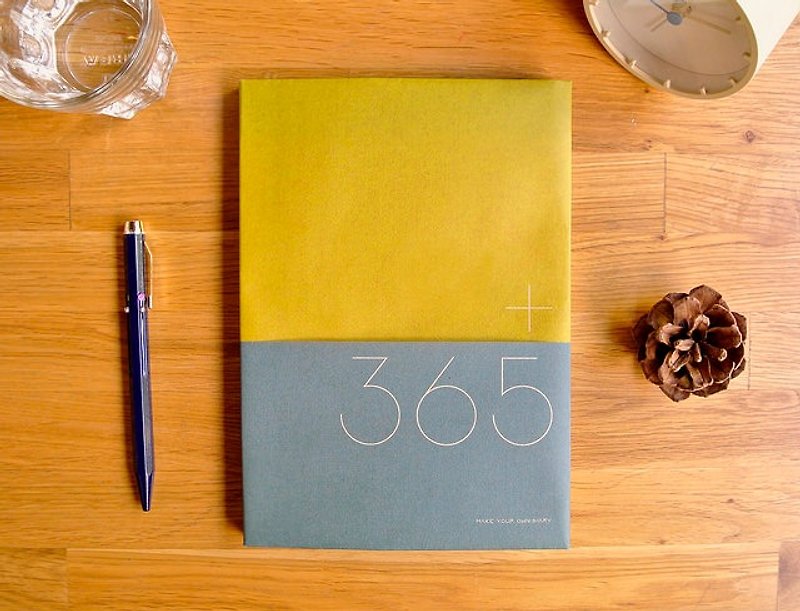 365 take note Ⅵ v.2 [leather / Blue Green] soon out of print ▲ ▲ - สมุดบันทึก/สมุดปฏิทิน - กระดาษ หลากหลายสี