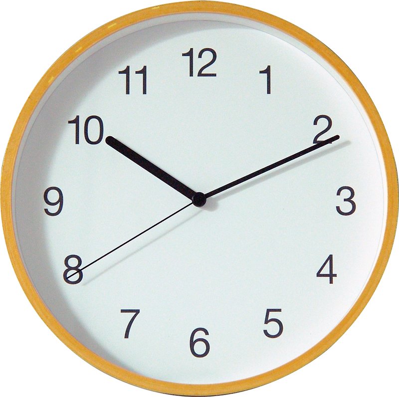 Classic - Simple but not simple digital wall clock - Clocks - Other Materials Gold
