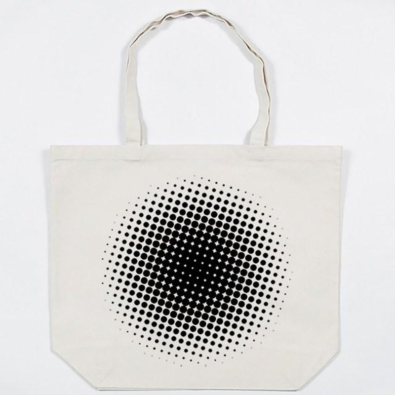 Canvas bag circle tote bag - กระเป๋าถือ - วัสดุอื่นๆ 