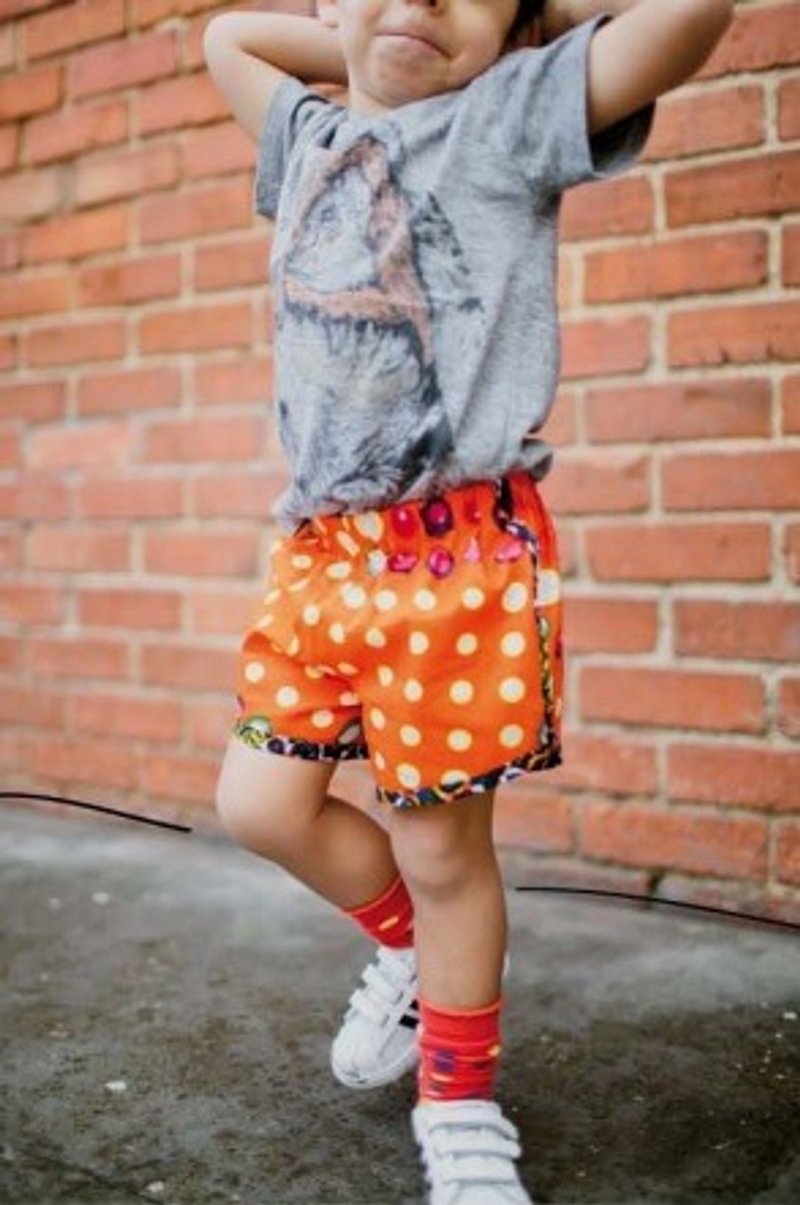 2015 Spring/Summer Cappies and Lanas George Totem Shorts - Other - Other Materials Orange