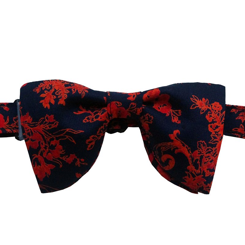 Surreal Flying Bow Tie_Red and Black - Ties & Tie Clips - Other Materials Black