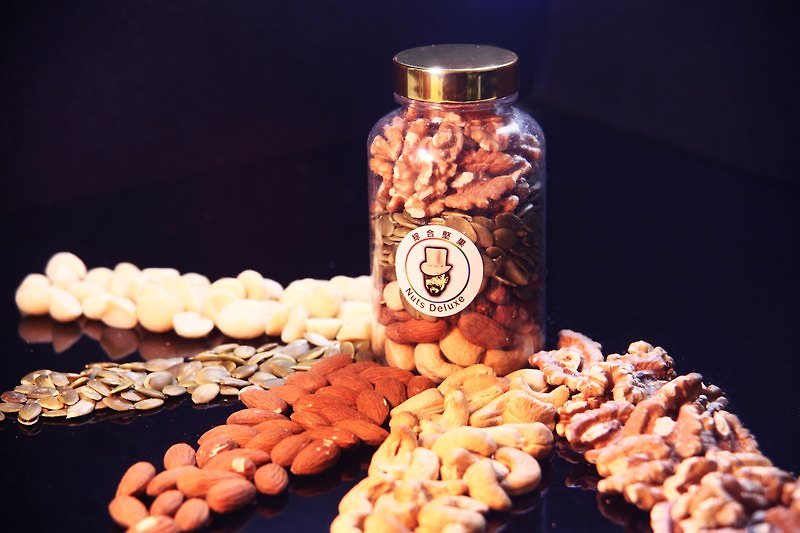 【Mini】Original low-temperature baking comprehensive nuts lock in fresh nutrition - Nuts - Other Materials Transparent