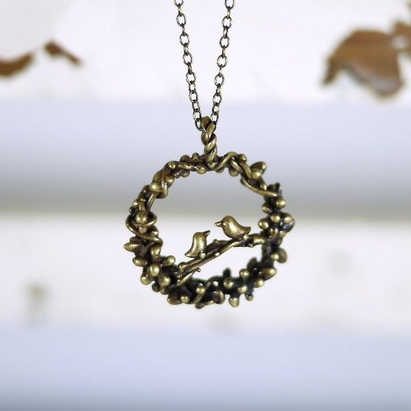 Garden Acacia Pure Copper/Bronze - Necklaces - Other Metals 