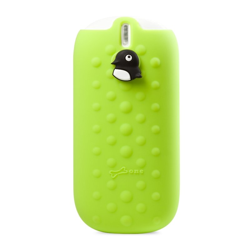 Funny button action Power 5200mAh - Maru Penguin - Other - Other Materials Green