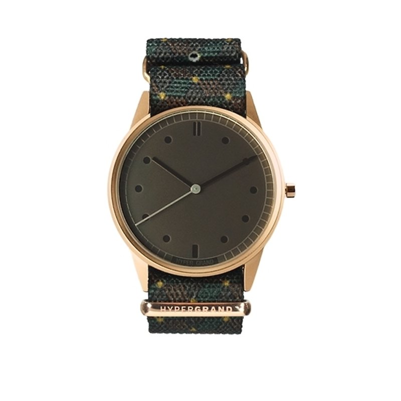 HYPERGRAND - 01基本款系列 -  LEPRECHAUN 愛爾蘭精靈 手錶 (玫瑰金) - 女裝錶 - 其他材質 綠色