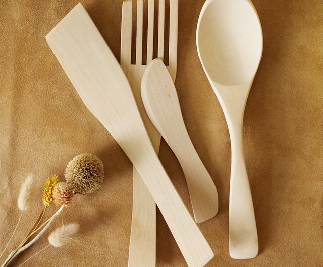 Birch Wide Spatula - Made in Finland