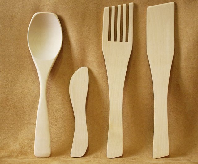 Birch Wide Spatula - Made in Finland