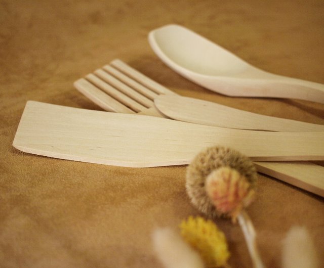 Birch Wide Spatula - Made in Finland