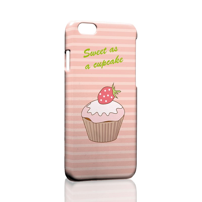 Sweet as Cup Cake iPhone X 8 7 6s Plus 5s Samsung S8 S9 Mobile Shell - Phone Cases - Plastic Pink