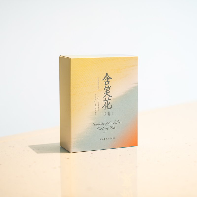 【含笑花 烏龍】古典薰花工藝 台灣原葉立體袋茶 30入 - 茶葉/茶包/水果茶 - 新鮮食材 藍色