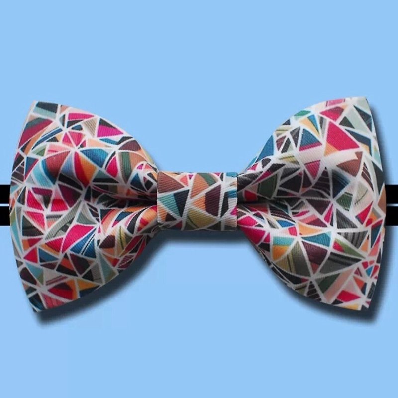 獨立設計 印花 系列 領結 Bow Tie 編號059 - 領帶/領帶夾 - 其他材質 多色