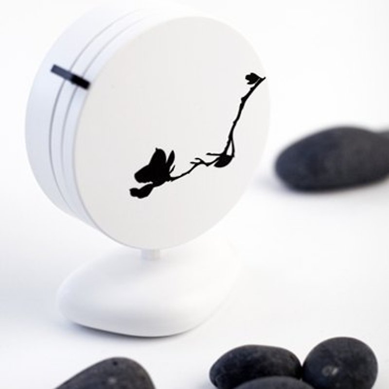 【畫時 KOAN CLOCK-Season】  時鐘 桌上裝飾 黑白 藝術