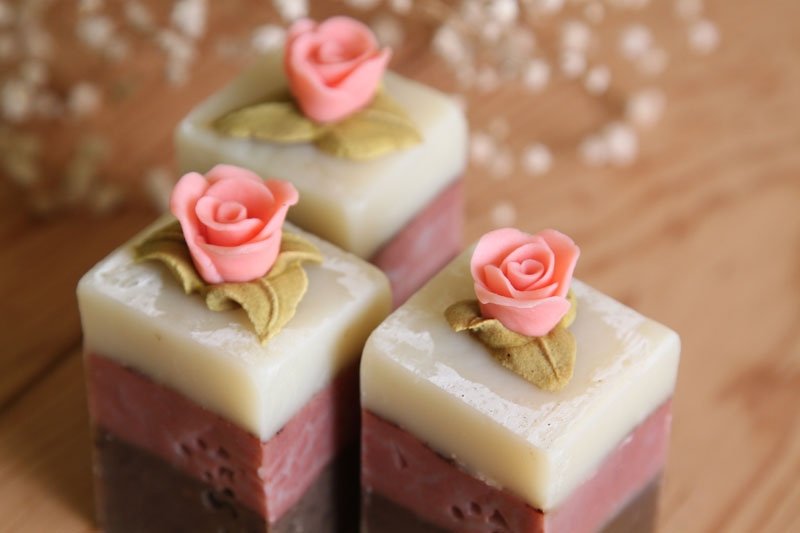 Meditation Rose Handmade Soap