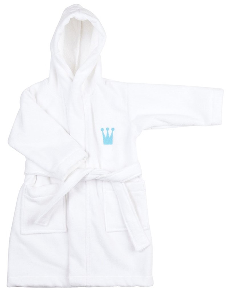 [Quick shipment] Sweden Klippan soft cotton bathrobes--S - ครีมอาบน้ำ - ผ้าฝ้าย/ผ้าลินิน ขาว