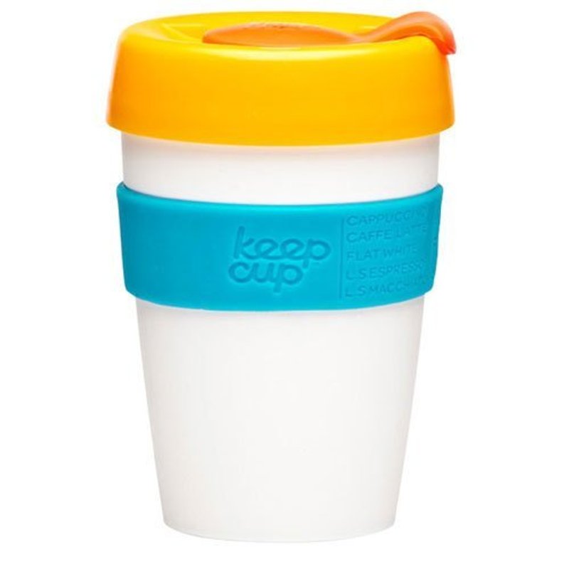 KeepCup 隨身咖啡杯 搖滾系列(M)-加州陽光 - แก้วมัค/แก้วกาแฟ - พลาสติก สีเหลือง
