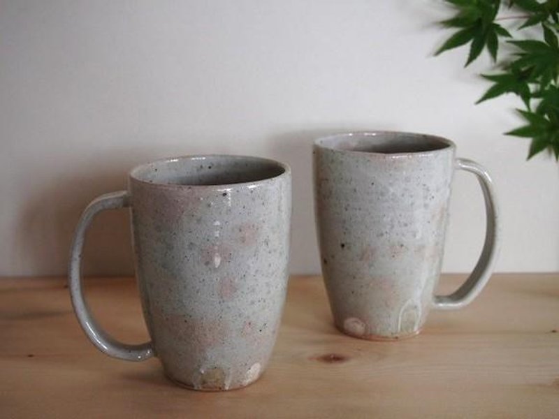 Beer mug _yb3-001 - Pottery & Ceramics - Other Materials White
