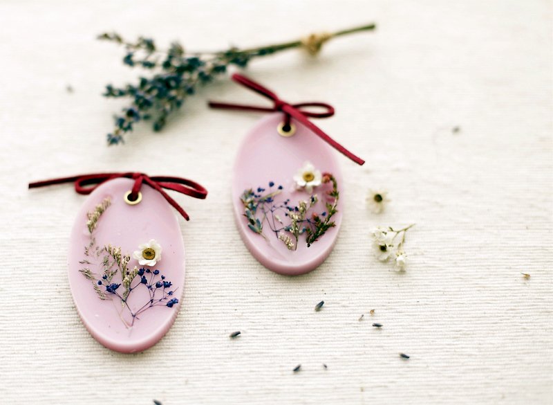 [Un Jess Cadeau] lavender fragrance Motif Wedding / Valentine small things ordered - Fragrances - Wax Purple