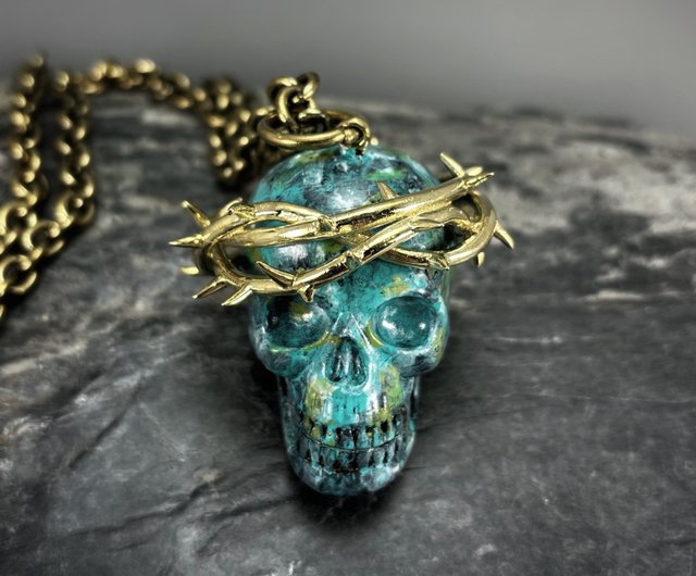 シェアスピリット アゴ稼働　スカルネックレストップ オールド　20年前購入 シェアスピリット アゴ稼働 スカルネックレストップ オールド 20年前