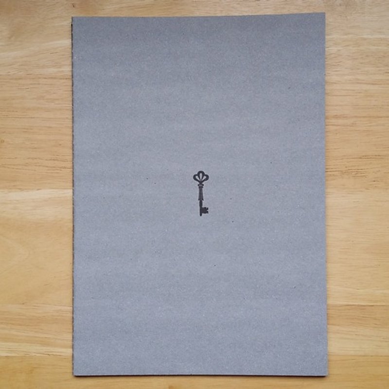 山本紙業 YAMAMOTO PAPER．鑰匙筆記本【A4 (GA311)】 - 心意卡/卡片 - 紙 灰色