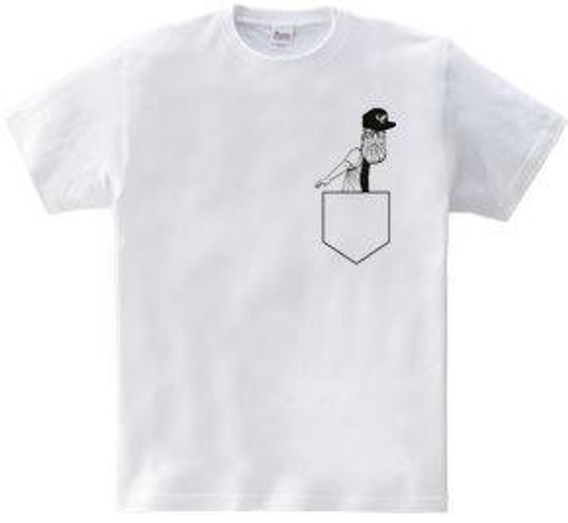 Pocket Skateboarder (5.6oz) - Men's T-Shirts & Tops - Other Materials 
