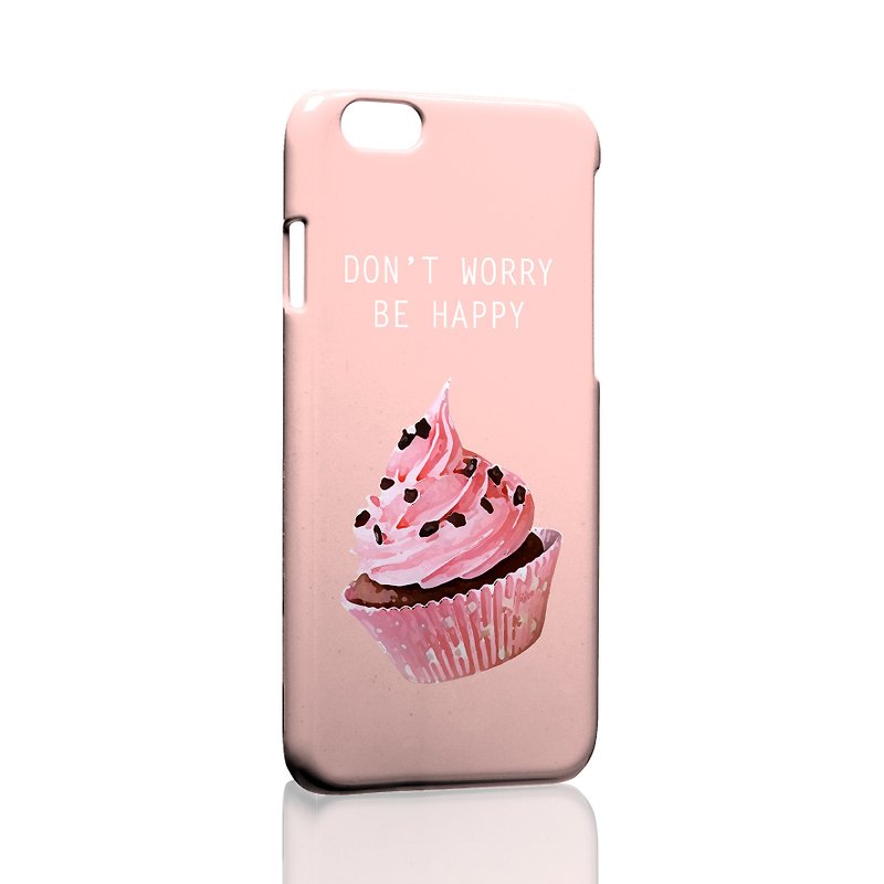 Don't worry Be Happy iPhone X 8 7 6s Plus 5s S8 S9 手機殼 - 手機殼/手機套 - 塑膠 粉紅色