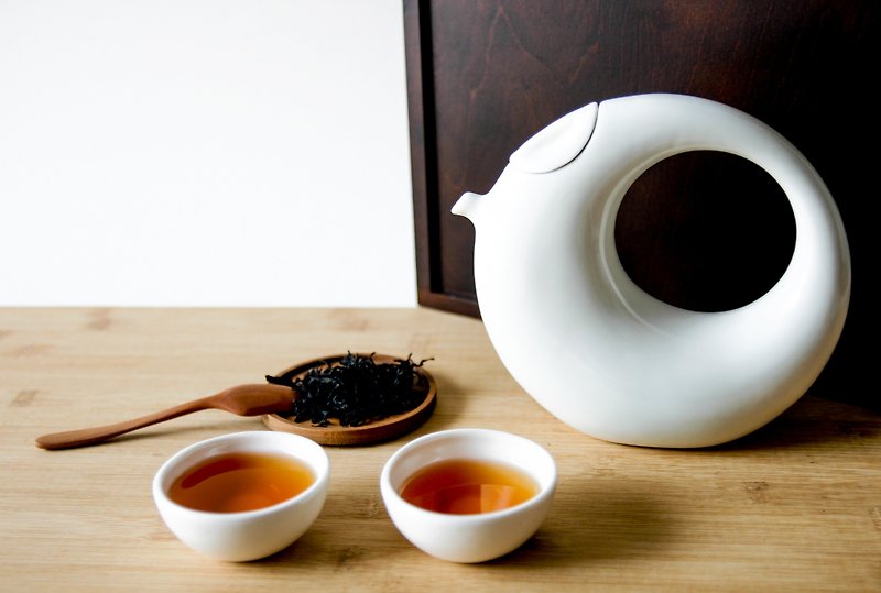 Taiji Teapot Set - Teapots & Teacups - Other Materials White