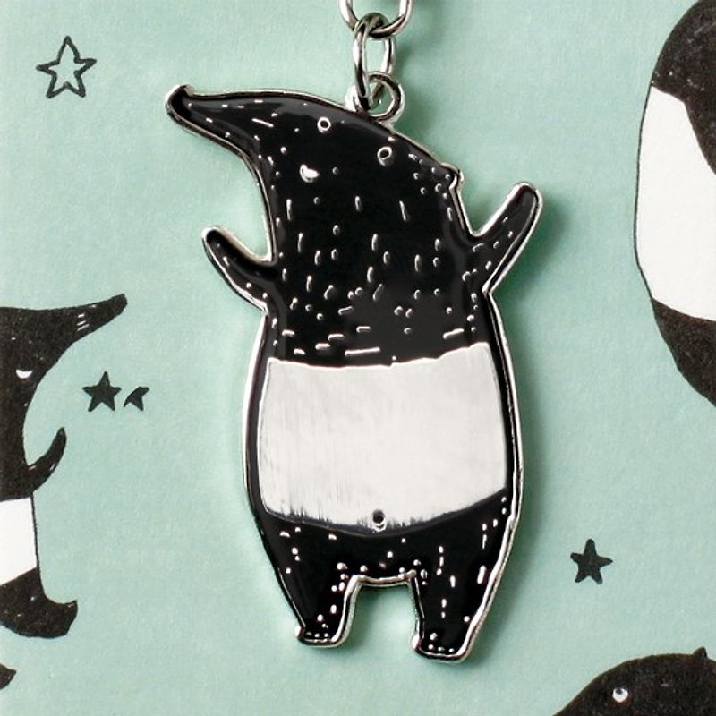 Good things tapir ~ key ring - พวงกุญแจ - โลหะ สีดำ
