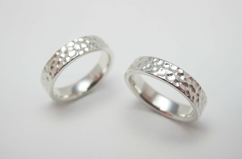 s925 sterling silver ring-Deep Hiding heart (unit price) - แหวนทั่วไป - เงินแท้ สีเงิน