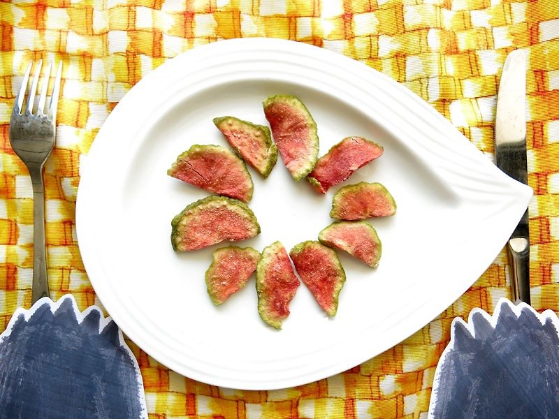 幸福果舖-手工西瓜芭樂乾分享包 - 水果乾 - 新鮮食材 紅色