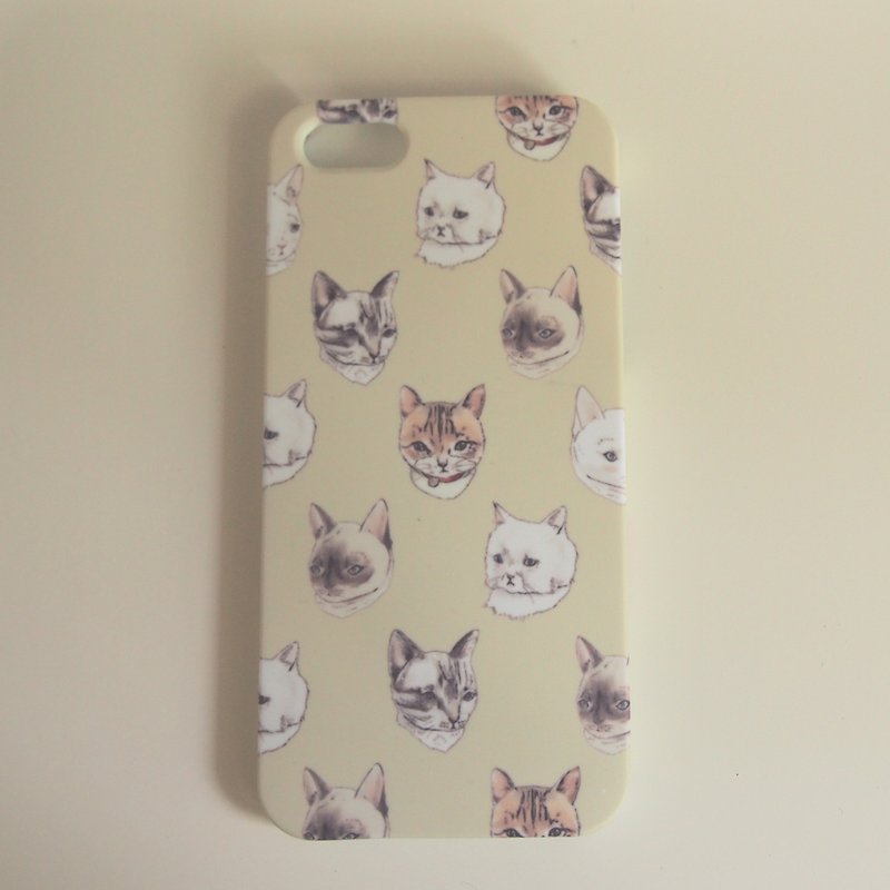 Cat iPhone 5/5s Case in yellow - Tablet & Laptop Cases - Plastic Yellow