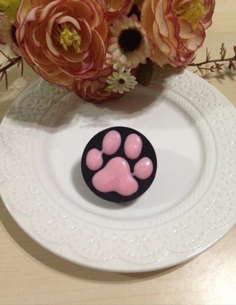 [Cat's Palm Chocolate] Meow Melting Your Heart Chocolate Valentine's Day - Chocolate - Fresh Ingredients Pink