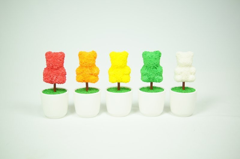[BONSAI MAN] Little Bear Gummy Tree - Plants - Other Materials 