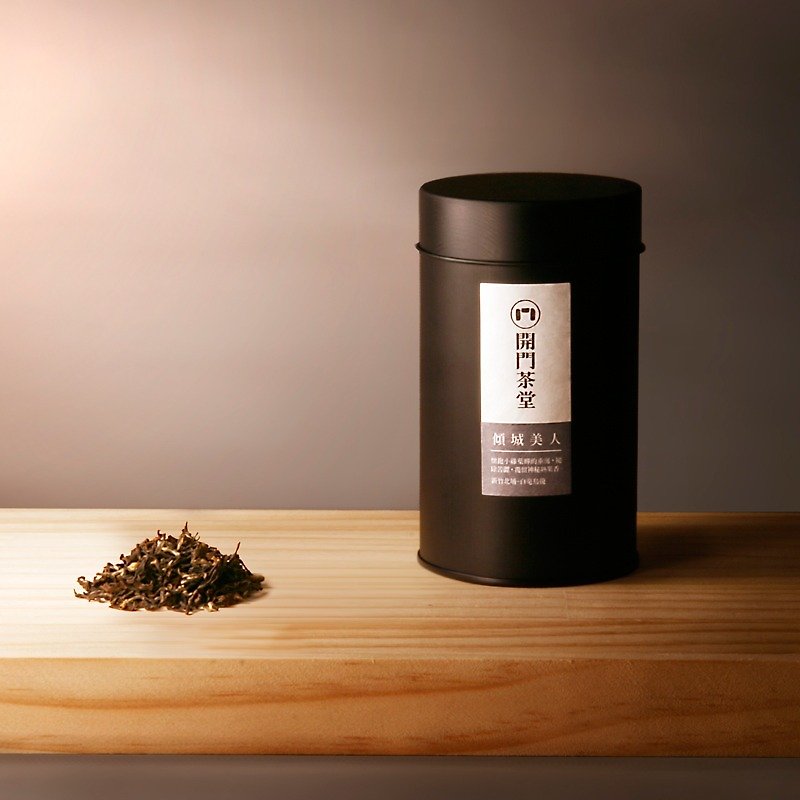Kaimen Tea House Qingcheng Beauty (Peho Oolong)-Canned Tea/50g - ชา - วัสดุอื่นๆ 