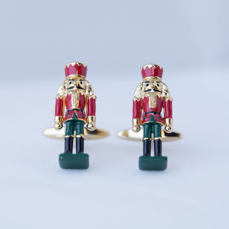 Nutcracker Gold Sleeves - Cuff Links - Other Metals Gold