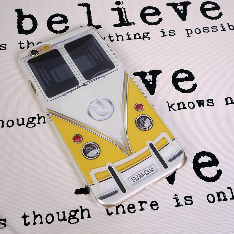 Ultra Bus Yellow Print Soft / Hard Case for iPhone 5/5S, iPhone 4/4S, Samsung Galaxy Note 4 Note 3, S5, S4, S3 - อื่นๆ - พลาสติก 