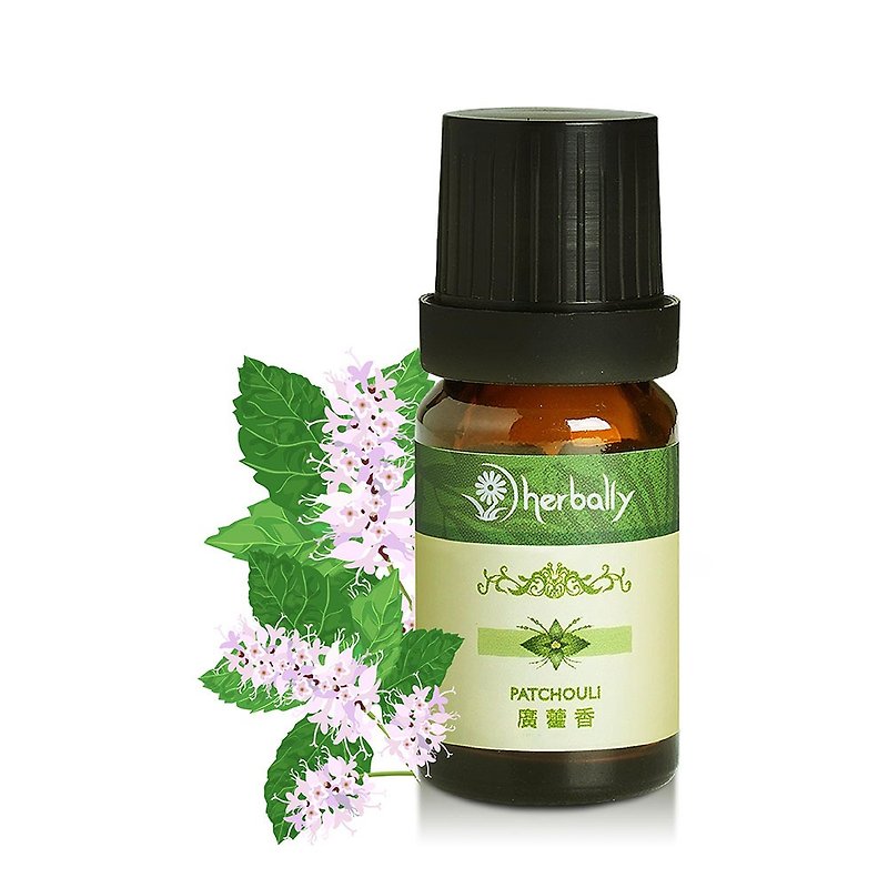 Purely natural single essential oil - Patchouli [the first choice for non-toxic fragrance] - Mother's Day gift box - น้ำหอม - พืช/ดอกไม้ สีเขียว