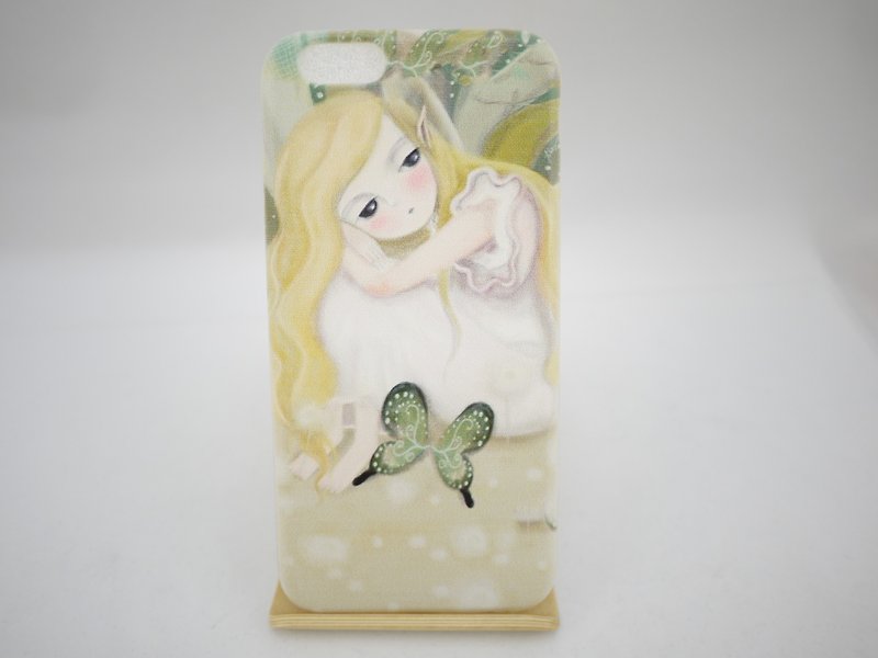 Painted love series - role -tinting Lin Wenting "iPhone / Samsung / HTC / LG / Sony / millet" TPU phone Case - Phone Cases - Silicone Green