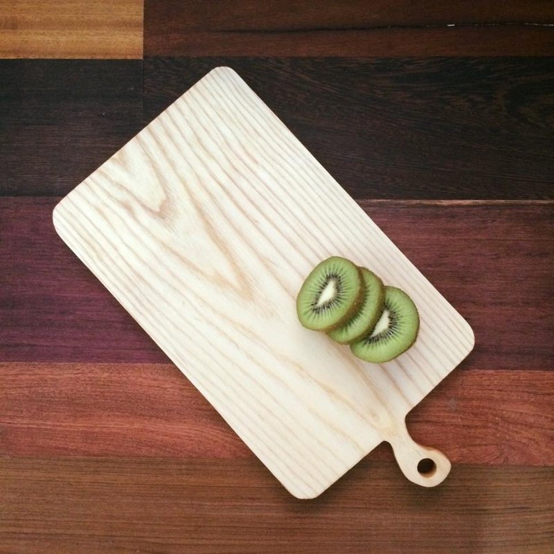 梣木砧板_餐板 - 碟子/醬料碟/醬油碟 - 其他材質 卡其色