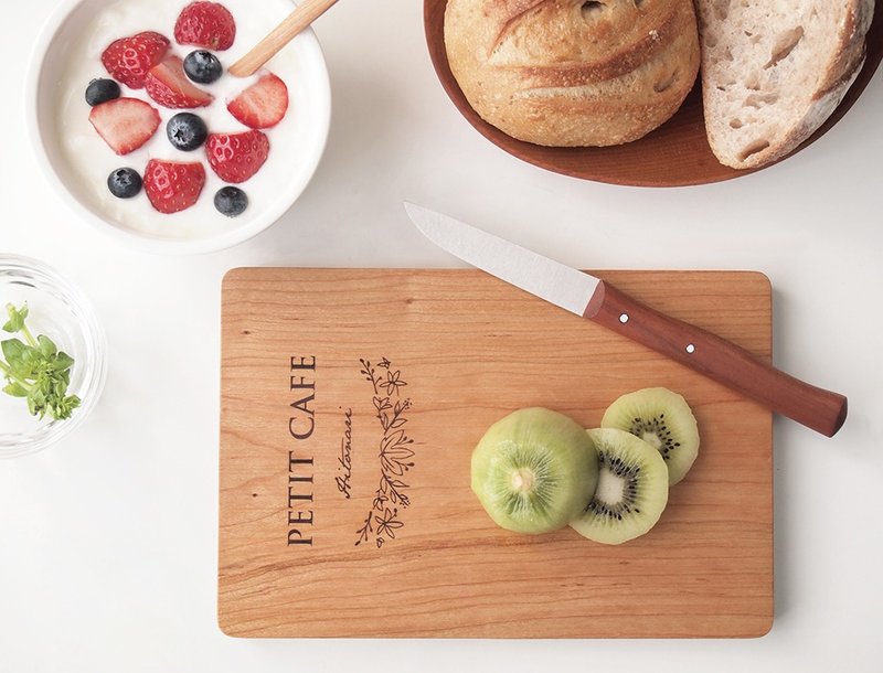 Cherry Wood Cutting Board ( S ) 櫻花木砧板（S） - 廚具 - 木頭 咖啡色