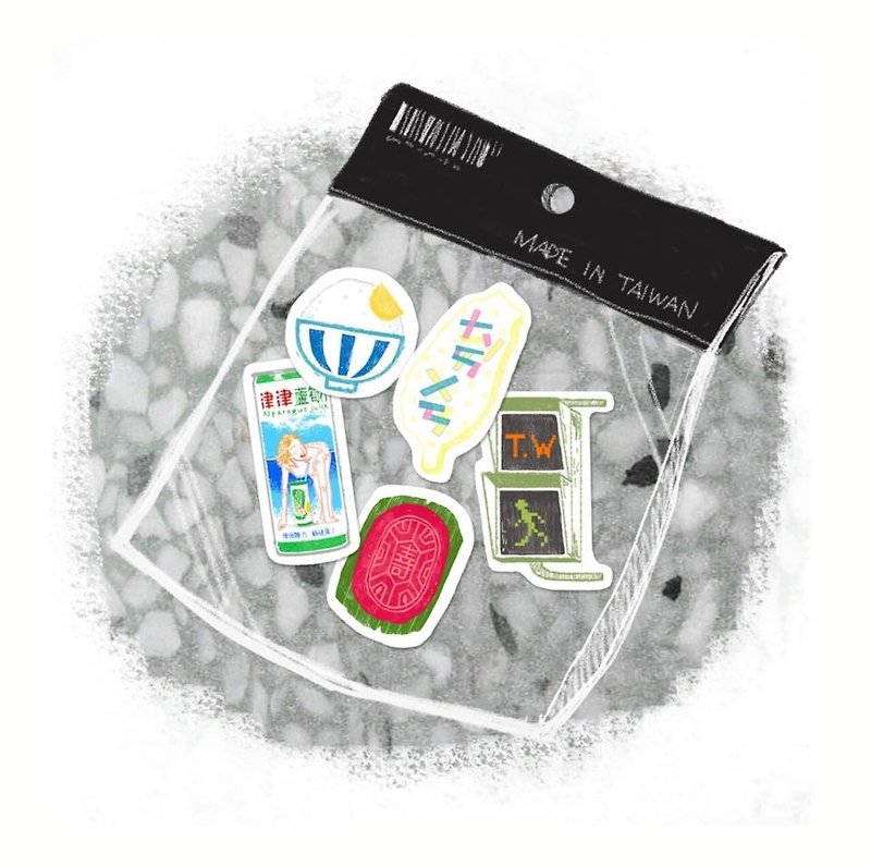 Love Taiwan Stickers - สติกเกอร์ - กระดาษ หลากหลายสี