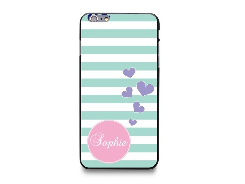 Personalized Name Phone Case (L34)-iPhone 4, iPhone 5, iPhone 6, iPhone 6, Samsung Note 4, LG G3, Moto X2, HTC, Nokia, Sony - Phone Cases - Plastic 