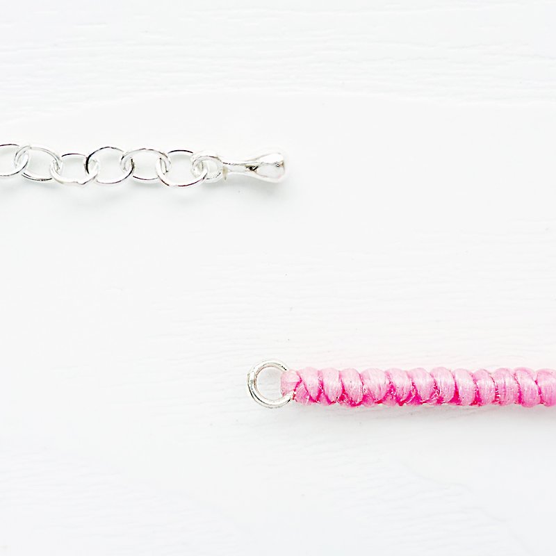 Add-On Product-  Length Extension - Bracelets - Waterproof Material Silver