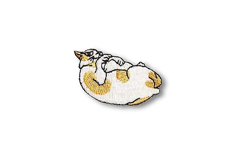 [Jingdong all KYO-TO-TO] cat feeding good fifty-three Cloth シ an have DANGER _ Cat (dance Osaka) Embroidery - เย็บปัก/ถักทอ/ใยขนแกะ - งานปัก สีนำ้ตาล