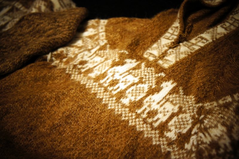 Vista[见闻], South America, Peru, Alpaca Hooded Sweater (Children) - Other - Other Materials Gold