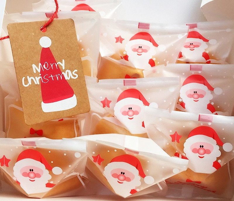 Snowman Christmas gift exchange Christmas gift chocolate flavored fortune cookies stars Merry Christmas FORTUNE COOKIE - Handmade Cookies - Fresh Ingredients Yellow