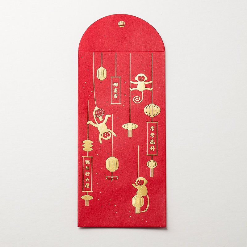 _ US cultural and creative play Serena Monkey monkey red envelopes - ถุงอั่งเปา/ตุ้ยเลี้ยง - กระดาษ สีแดง